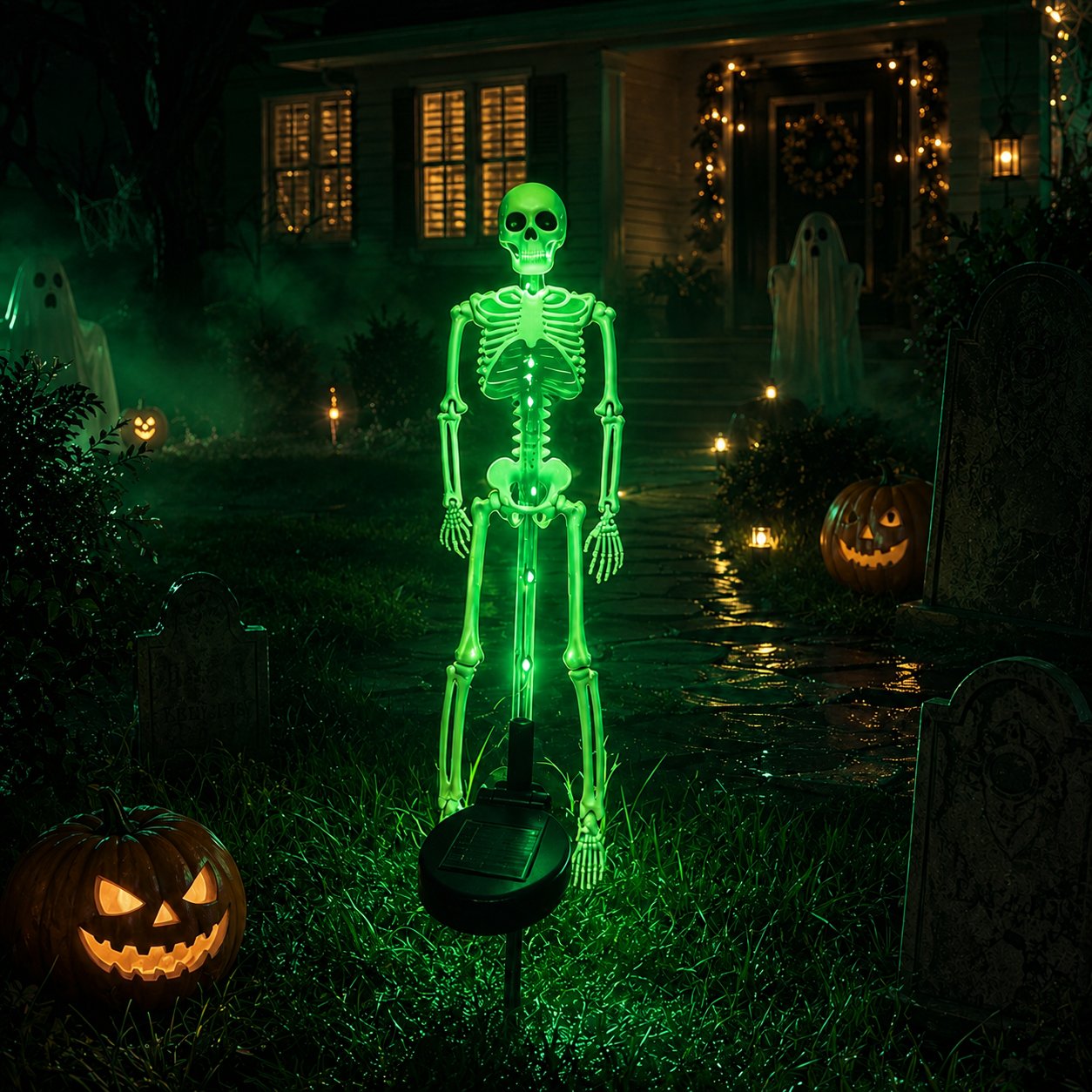 💀 Hazels® Solar Skeleton Garden Lights