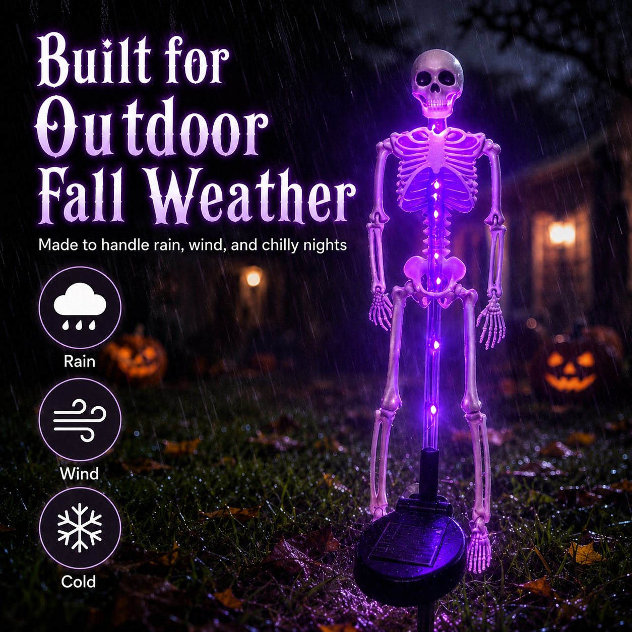 💀 Hazels® Solar Skeleton Garden Lights