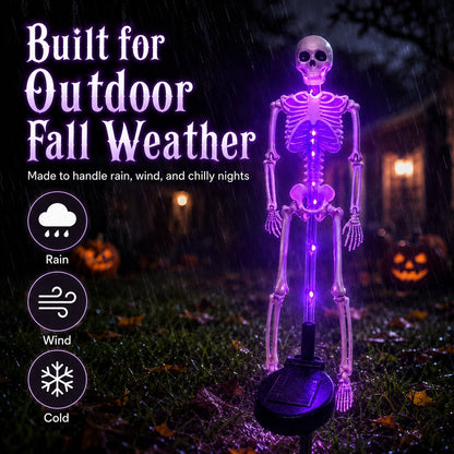 💀 Hazels® Solar Skeleton Garden Lights