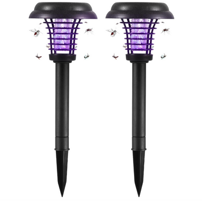 2-IN-1 SOLAR PATH LIGHT + BUG-ZAPPING MODE