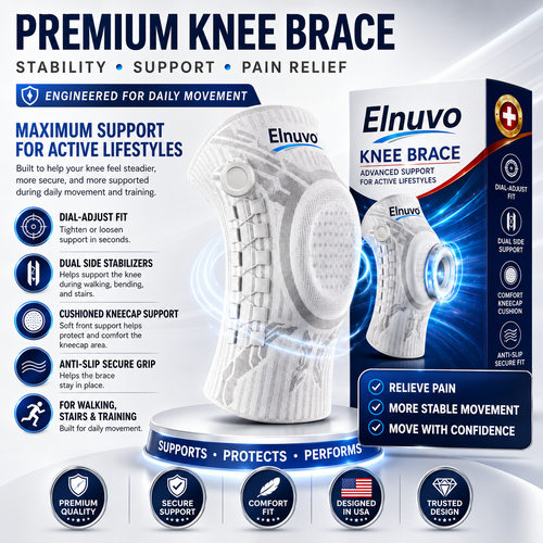 Hazels® Advanced Adjustable Multi-Function Sports Knee Support Brace