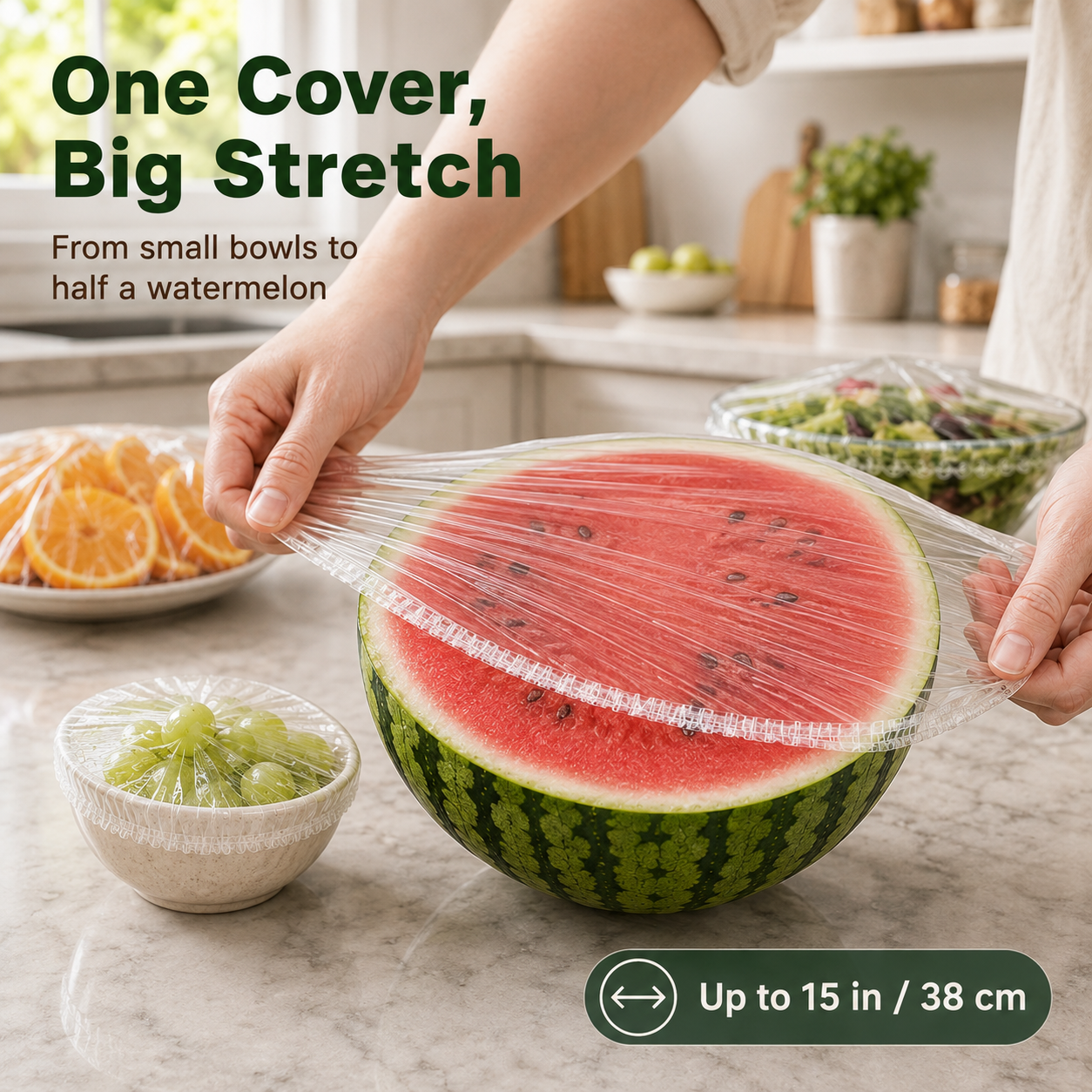 ⏳LAST DAY SALE 50% OFF!!🔥Hazels® Disposable Stretch Food Covers for Bowls & Plates