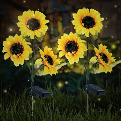 🌍Earth Day Solar Sale🌍 - Solar LED Sunflower Garden Lights