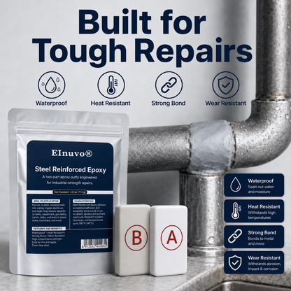 💥SAVE 50% NOW🏠 Hazels® Steel Reinforced Epoxy Repair Putty — Universal Glue for Metal, Wood, Plastic
