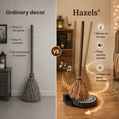 Hazels®PotterBroom Self-Moving Enchanted Broom