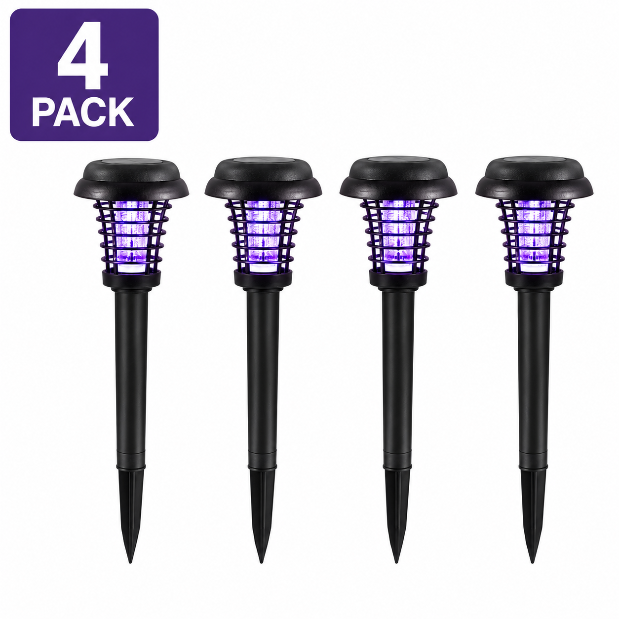 2-IN-1 SOLAR PATH LIGHT + BUG-ZAPPING MODE