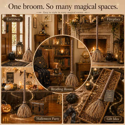 Hazels®PotterBroom Self-Moving Enchanted Broom