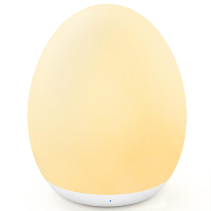 🌍Earth Day Solar Sale🌍 Egg Night Light for Kids – Rechargeable Tap Light with Touch Control