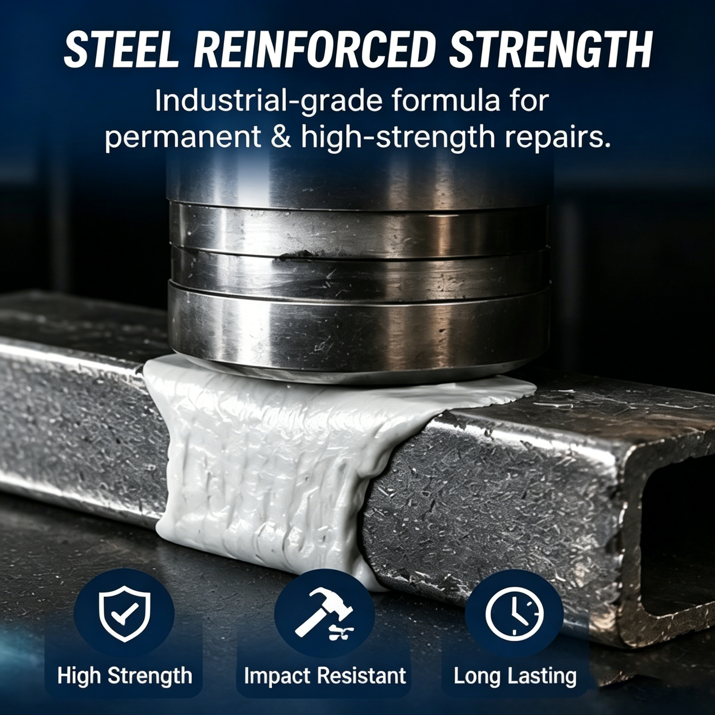 💥SAVE 50% NOW🏠 Hazels® Steel Reinforced Epoxy Repair Putty — Universal Glue for Metal, Wood, Plastic