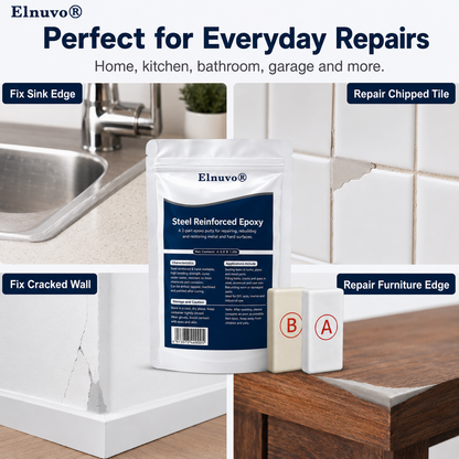 💥SAVE 50% NOW🏠 Hazels® Steel Reinforced Epoxy Repair Putty — Universal Glue for Metal, Wood, Plastic