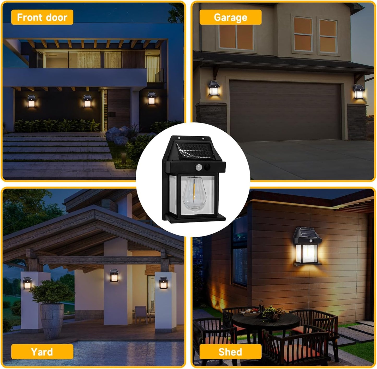 Solar Motion Lights — Instantly Brighten Your Outdoor Space