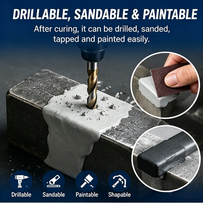 💥SAVE 50% NOW🏠 Hazels® Steel Reinforced Epoxy Repair Putty — Universal Glue for Metal, Wood, Plastic