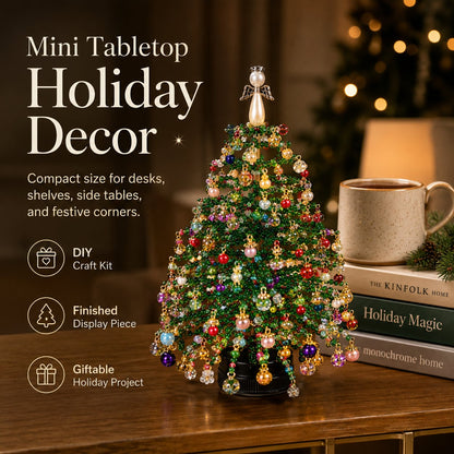 🎄✨ DIY Beaded Halloween Kit – Create Your Own Sparkling Holiday Decoration