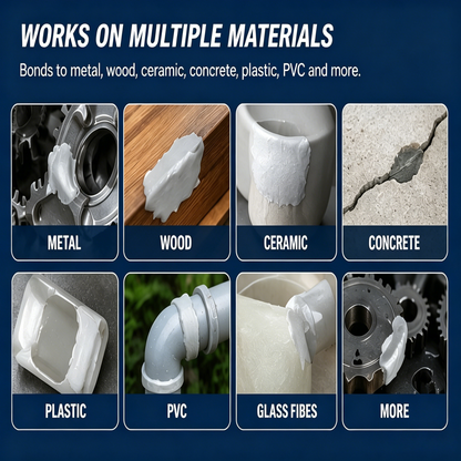 💥SAVE 50% NOW🏠 Hazels® Steel Reinforced Epoxy Repair Putty — Universal Glue for Metal, Wood, Plastic