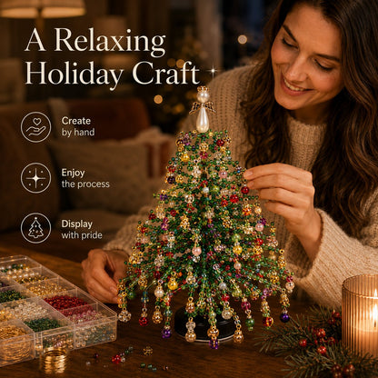 🎄✨ DIY Beaded Halloween Kit – Create Your Own Sparkling Holiday Decoration