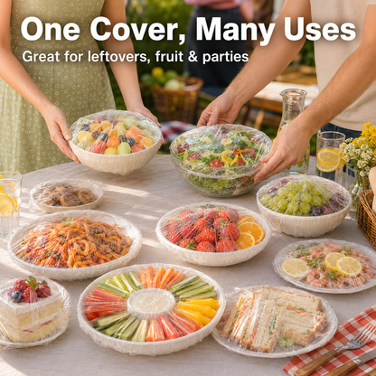 ⏳LAST DAY SALE 50% OFF!!🔥Hazels® Disposable Stretch Food Covers for Bowls & Plates