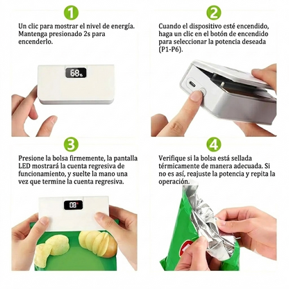 Sellador Magnético Recargable