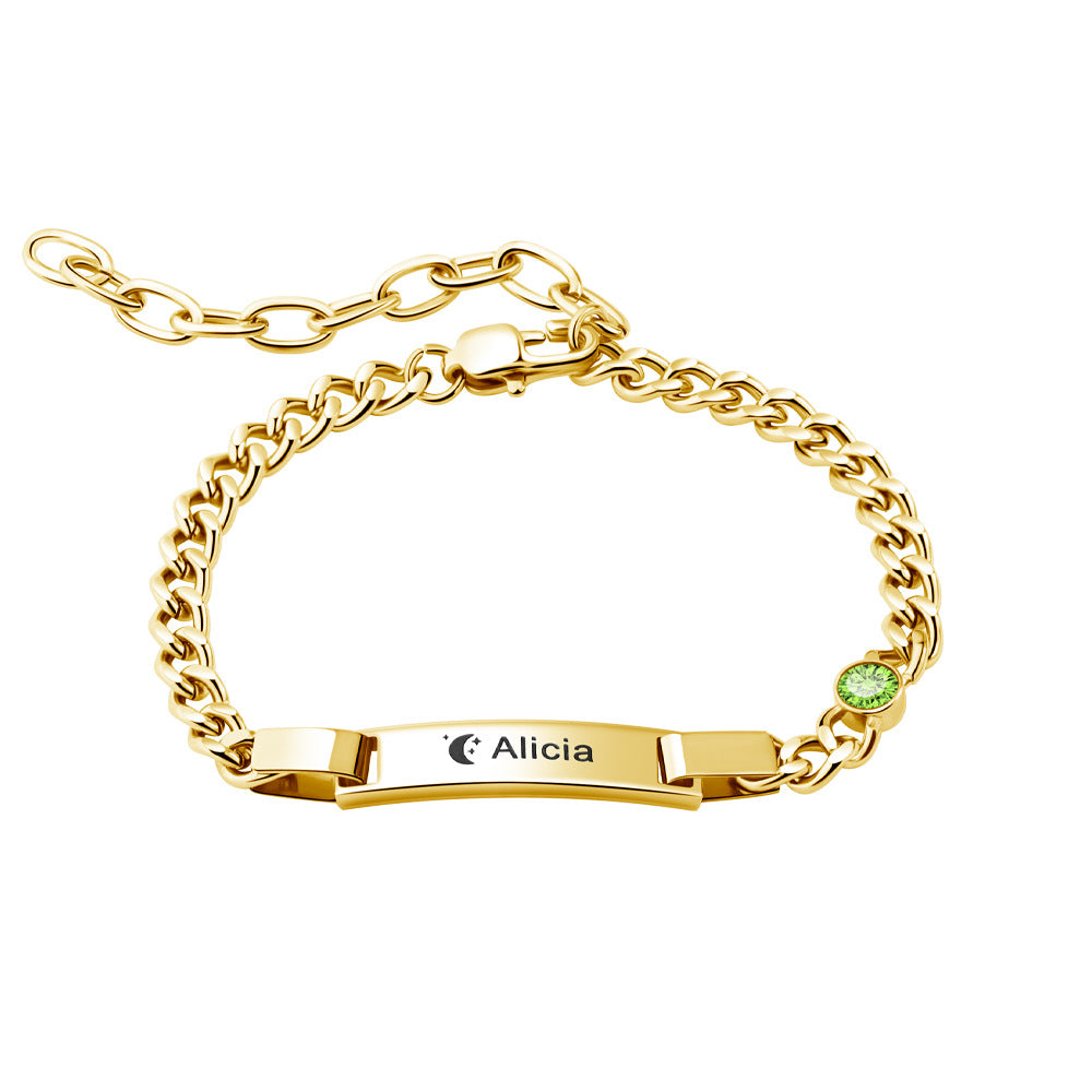 Aylani Engraved Bracelet