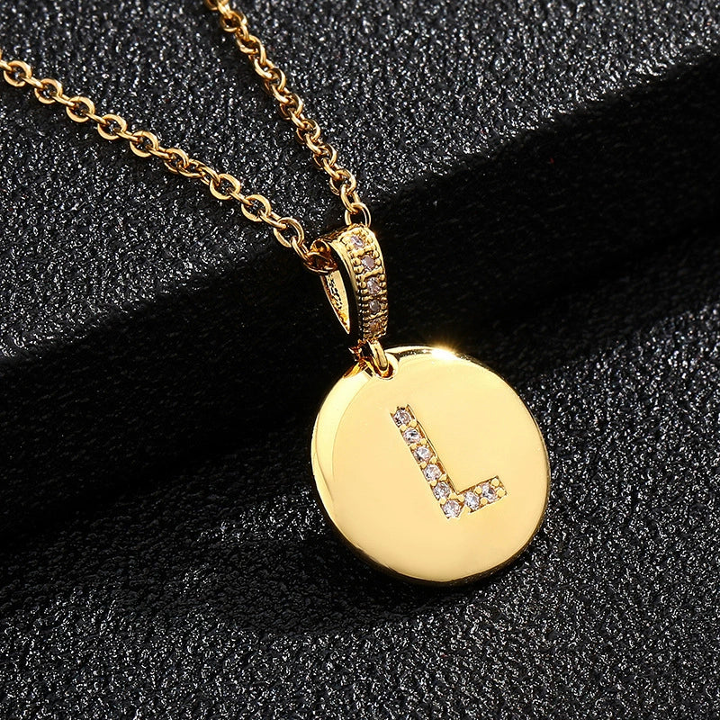 Kaylee Monogram Initial Necklace