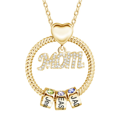 Irene Colorful Rhinestone Necklace