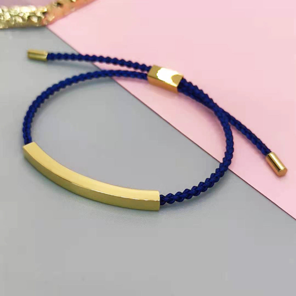 Nora Double Meaning Inspirational Tube Bracelet