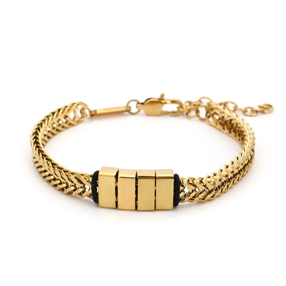 Gordon Family Name Engraved Bracelet