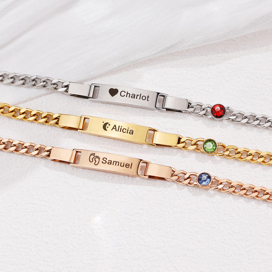 Aylani Engraved Bracelet