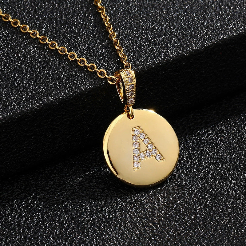 Kaylee Monogram Initial Necklace