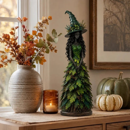 🔥LAST DAY 50% OFF - 🧙‍♀️Enchanted Autumn Witch Figurine (📦 Free Shipping)