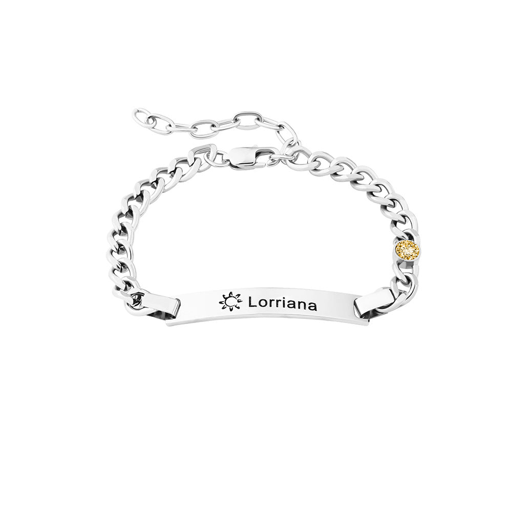 Aylani Engraved Bracelet