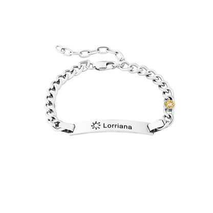 Aylani Engraved Bracelet