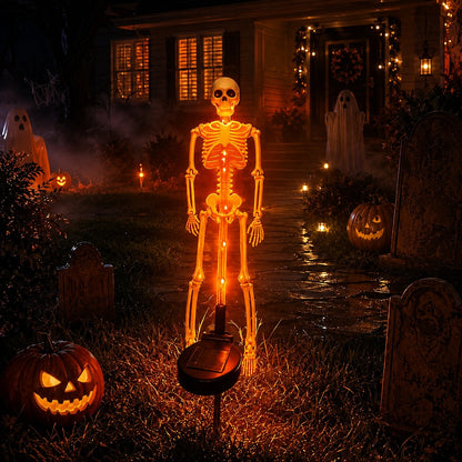 💀 Hazels® Solar Skeleton Garden Lights