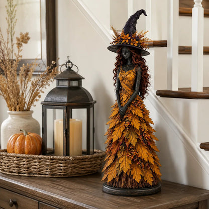 🔥LAST DAY 50% OFF - 🧙‍♀️Enchanted Autumn Witch Figurine (📦 Free Shipping)
