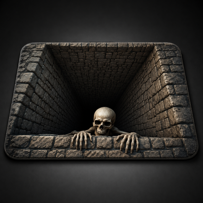 🔥 Limited-Time 50% OFF 🎃 Hazels® Creeping Ghoul 3D Illusion Rug