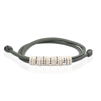 Lucy Cord Bracelet with Custom Beads