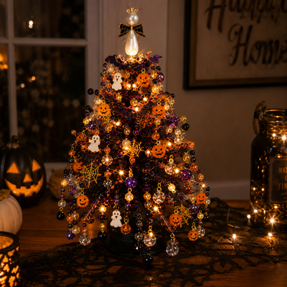 🎄✨ DIY Beaded Halloween Kit – Create Your Own Sparkling Holiday Decoration