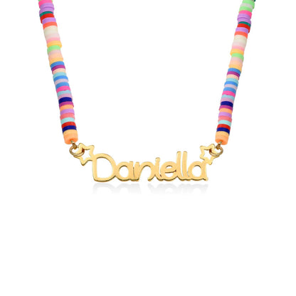 Lainey Rainbow Magic Name Necklace