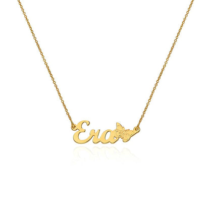 Amy Butterfly Name Necklace